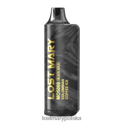 LOST MARY Flavours - Lost Mary Mo5000 w wersji z czarnego złota kolumbijski lód kawowy L4FV94