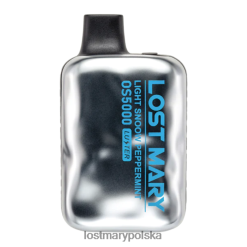 LOST MARY Flavours - stracił połysk Mary Os5000 jasna śnieżna mięta pieprzowa L4FV44