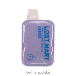 LOST MARY Flavours - zgubiłem Mary Os5000 potrójny lód z duetem jagodowym L4FV74