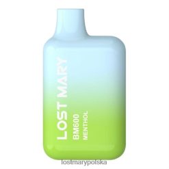 LOST MARY Polska - Jednorazowy waporyzator Lost Mary Bm600 mentol L4FV153