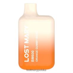 LOST MARY Polska - Jednorazowy waporyzator Lost Mary Bm600 pomarańczowy żelkowy miś L4FV133