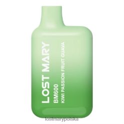 LOST MARY Vape - Jednorazowy waporyzator Lost Mary Bm600 kiwi, marakuja, gujawa L4FV147