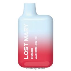 LOST MARY Vape - Jednorazowy waporyzator Lost Mary Bm600 lód arbuzowy L4FV137