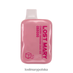 LOST MARY Vape Opinie - zgubiłem Mary Os5000 lód duet wiśniowo-bananowy L4FV20