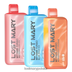 LOST MARY Vape Polska - zagubiony turbosampler Mary Mt15000 lód arbuzowy/niebieski lód razz/pomarańcza truskawkowa L4FV81