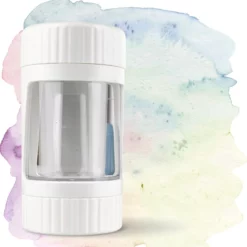 4-in-1 Utility Jar with Grinder & One Hitter szczelny