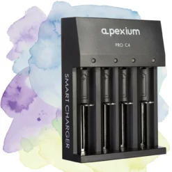 Apexium PRO C4 Charger 4-komorowa 1A ładowarka 18650