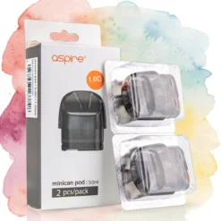 Aspire Ecig Aspire Minican Pod Cartridge 2-pak 1.0Ω wkład