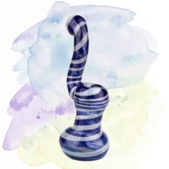 Cali Culture Bent Neck Pipe Glass Bubbler 8.0'' fajka wodna
