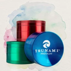 Młynek do ziół Tsunami Dry Herb Grinder 4-częściowy 63mm