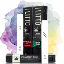 2000mg Vape Tri Blend Hemp Infused Disposable Vape by Litto