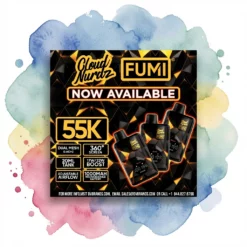 Cloud Nurdz x FUMI 55K Jednorazówka 55000 zaciągnięć 20ml