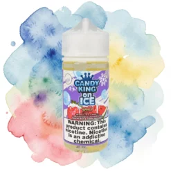 Candy King on Ice Premix Truskawka Arbuz Guma Balonowa 100ml